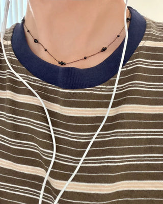 Surgical Bead Station Necklace