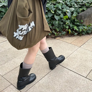 Basic knee socks