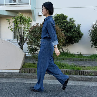 Basic denim color shirt