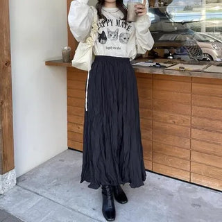 Wrinkle skirt