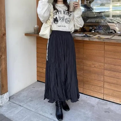 Wrinkle skirt
