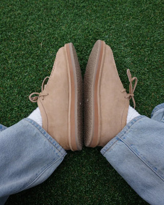 Suede loafers
