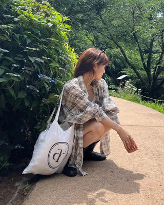 Checked overshirt