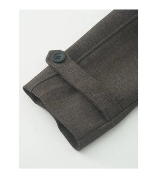 Stand-collar half jacket