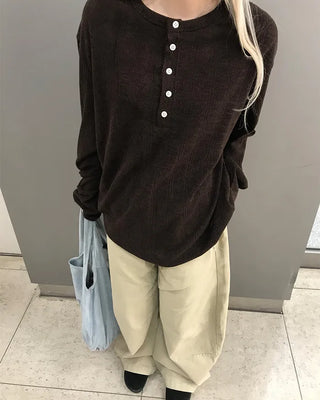 Balloon Cotton Wide Pants