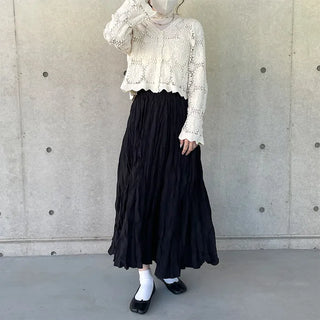 Wrinkle skirt