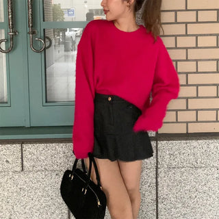 Mohair Round Knit