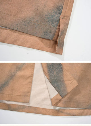 [Monterest] Tree Shadow Print Relaxed Shirt