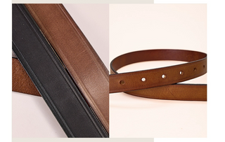[CULTUM] Top-Grain Leather Belt