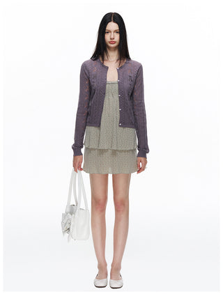 [NECY] Blossom Open Walk Knit Cardigan (2color)
