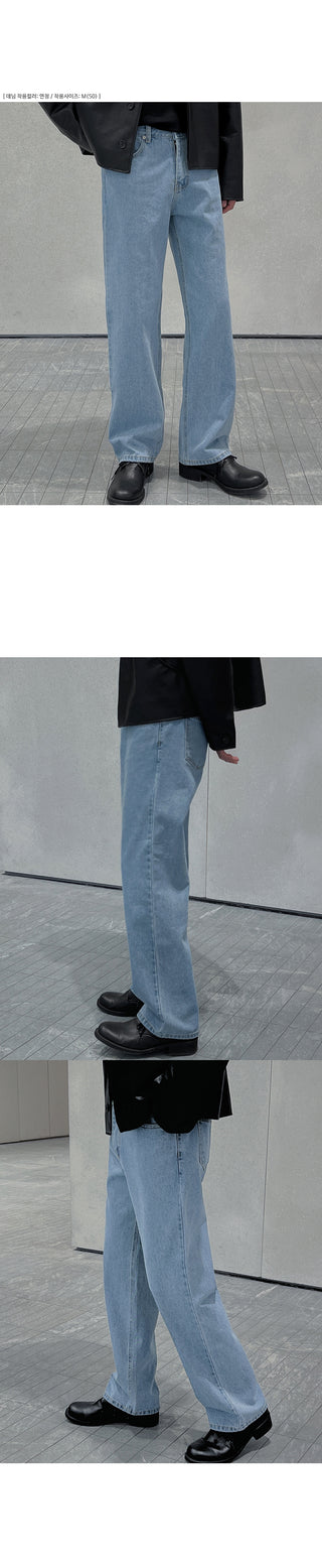 Fore Semi-Wide Denim Pants