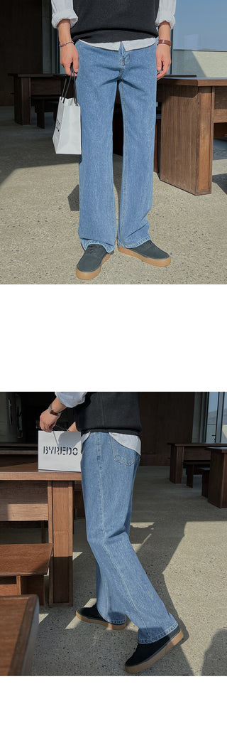 Fore Semi-Wide Denim Pants