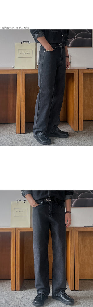 Fore Semi-Wide Denim Pants