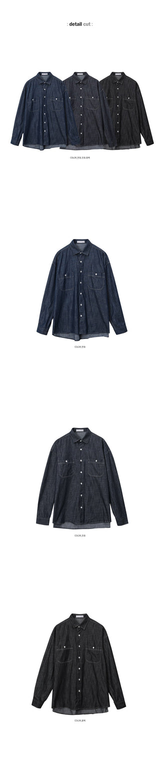 Leo Raw Denim Shirt