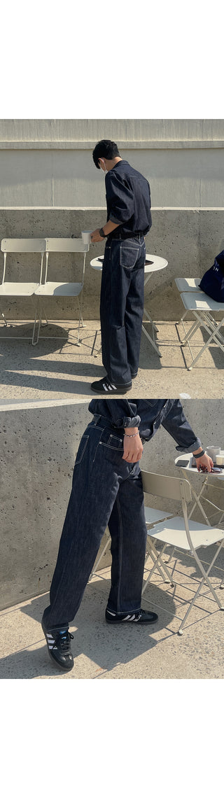 Leo Raw Denim Shirt