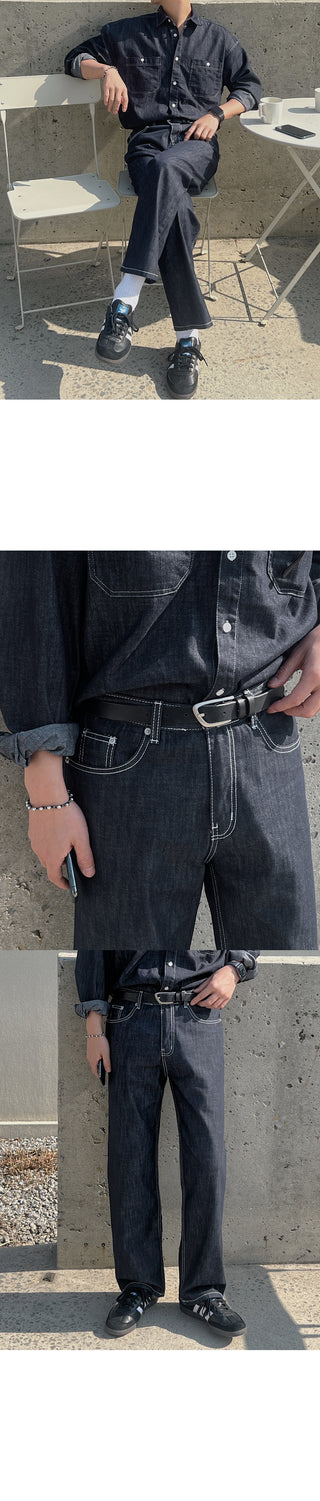 Leo Raw Denim Shirt