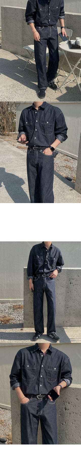Leo Raw Denim Shirt