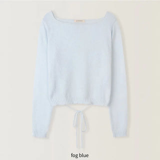 Boat neck soft knit