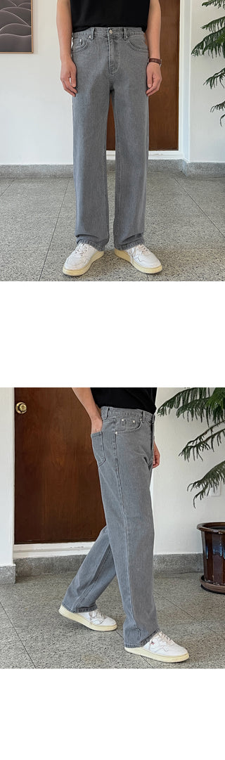 Fore Semi-Wide Denim Pants