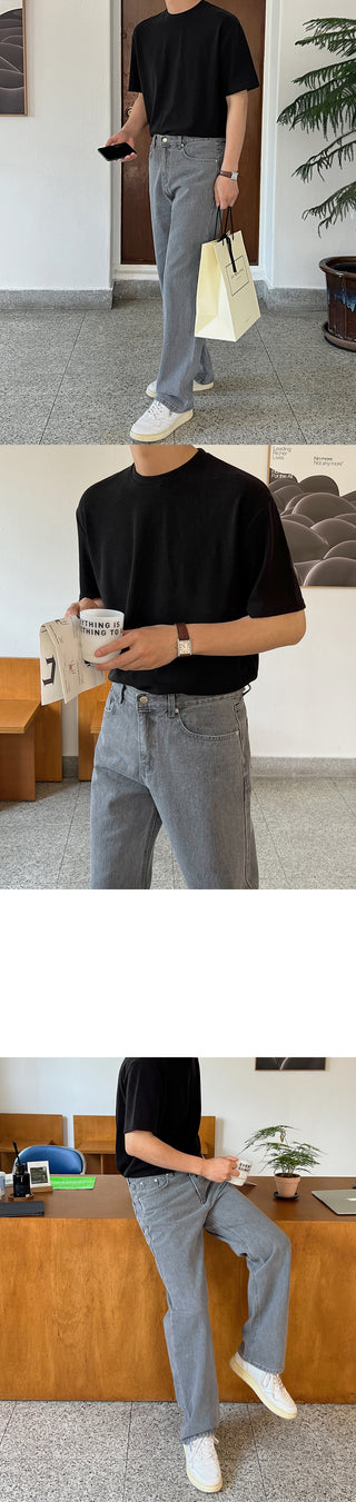 Fore Semi-Wide Denim Pants