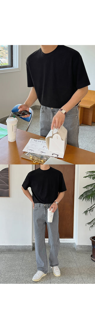 Fore Semi-Wide Denim Pants