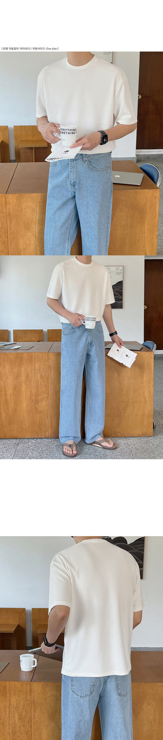 Fore Semi-Wide Denim Pants