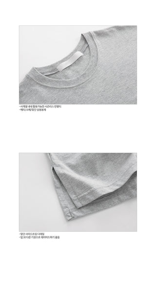 CL Layered Slit  T-shirt