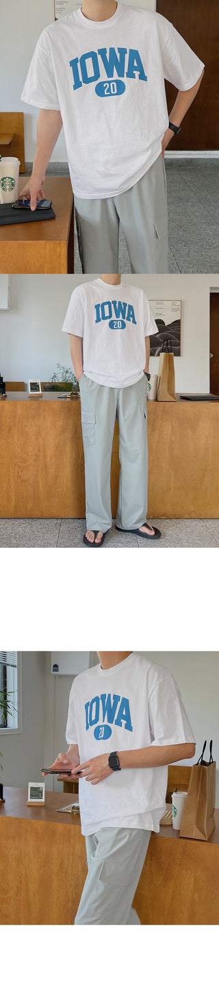 Week Ice Cargo Elastic Waist Pants