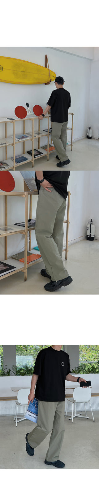 Finale String Nylon Elastic Waist Pants