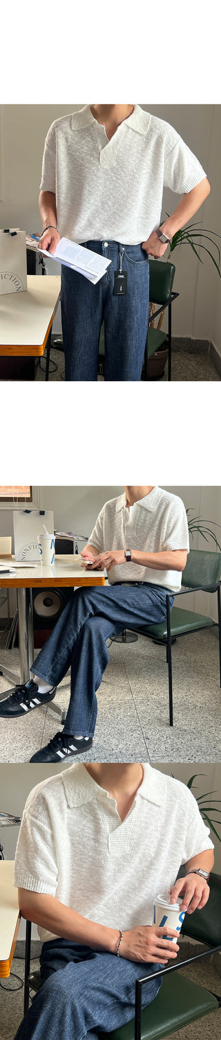 Piece Cooling Linen Wide Denim Pants