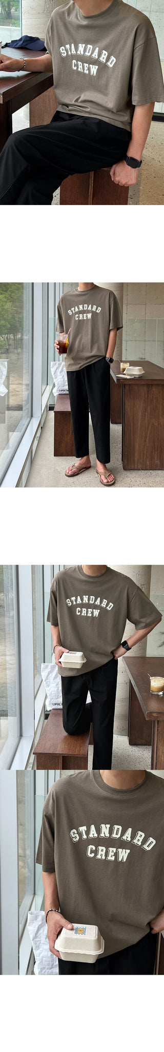 Only Linen Crop Elastic Waist Pants