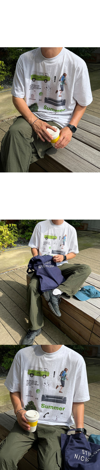 Seasoning Summer Nylon Cargo String Pants