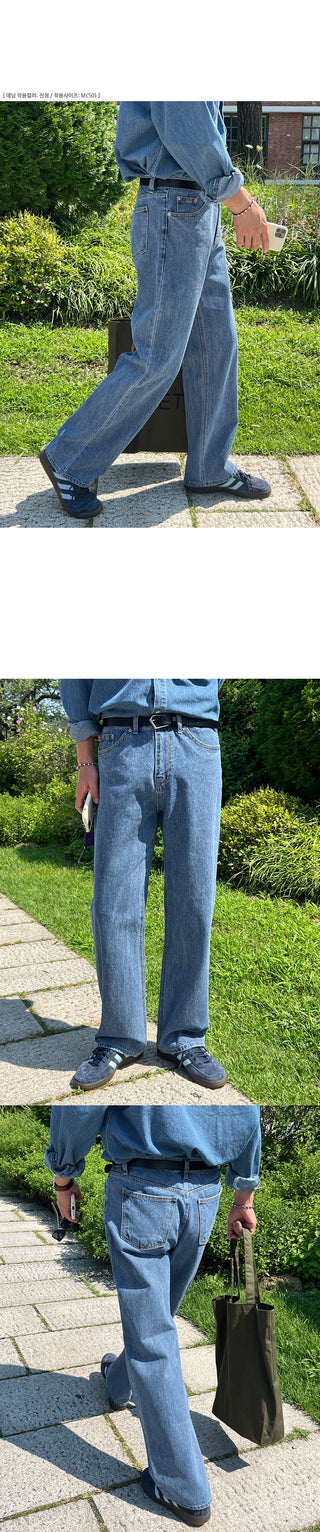 Fore Semi-Wide Denim Pants