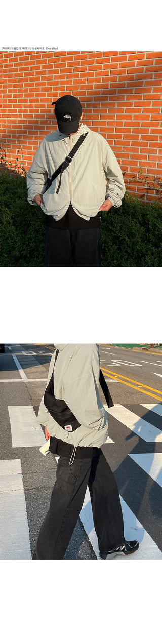 Watt Hood String Windjumper