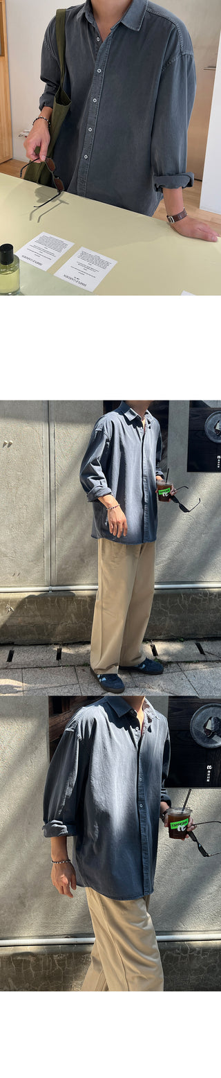 Karen Pigment Oversized Shirt