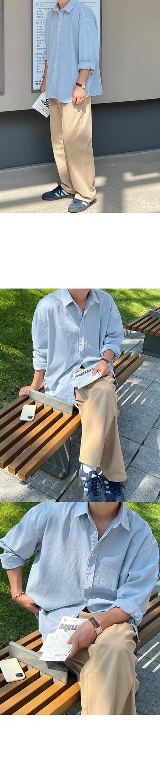 Karen Pigment Oversized Shirt