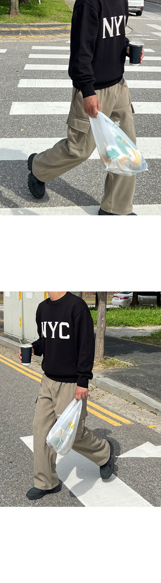 Reason Corduroy Cargo String Pants