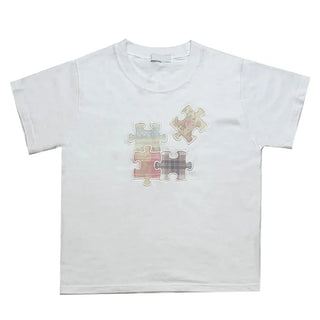 [3 colors] Shirred Short-Sleeve T-Shirt