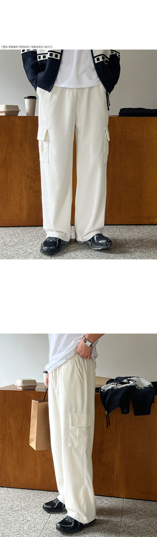 Reason Corduroy Cargo String Pants