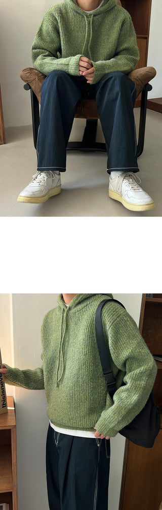 Mellow Recycle Knit Hoodie
