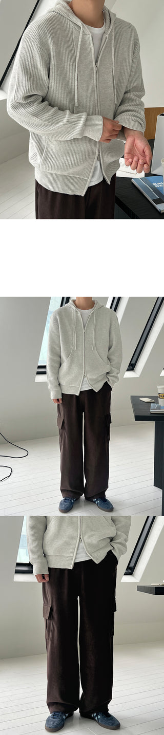 Reason Corduroy Cargo String Pants