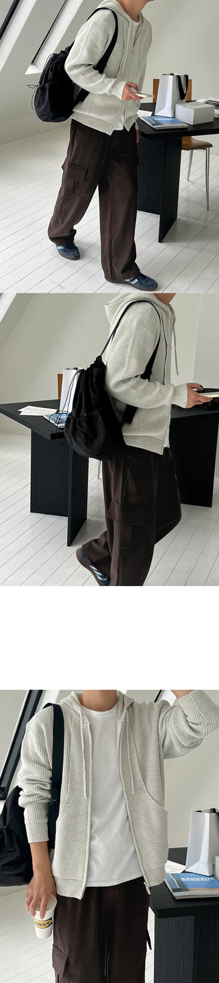 Reason Corduroy Cargo String Pants