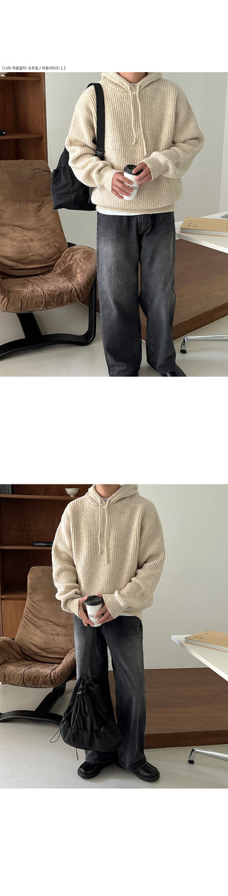 Mellow Recycle Knit Hoodie