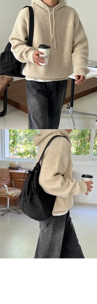 Mellow Recycle Knit Hoodie