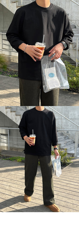 Steady Fleece-Lined Corduroy Wide Pants