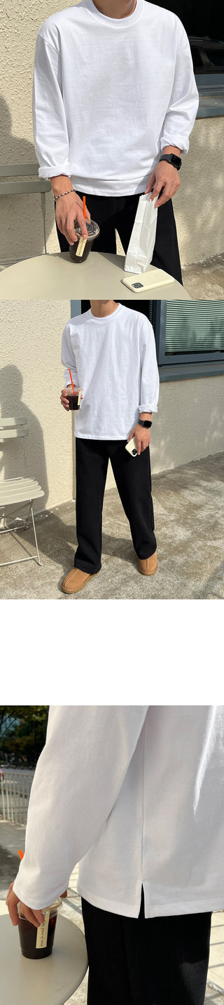 Steady Fleece-Lined Corduroy Wide Pants