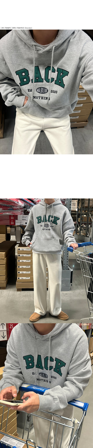 Kato Knit Fabric Brushed Wide Elastic Pants