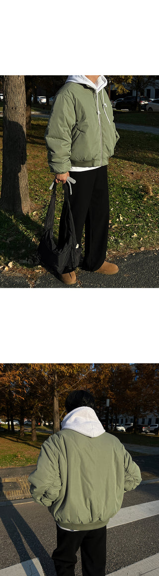 Kato Knit Fabric Brushed Wide Elastic Pants