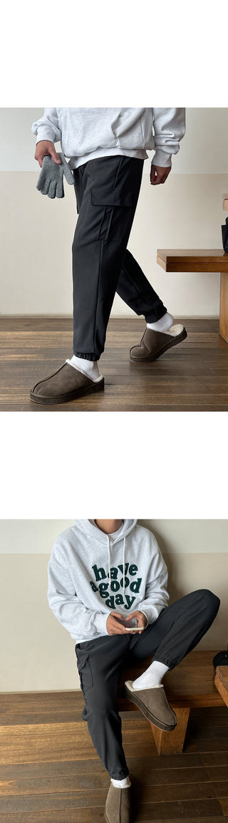 Daily Firm Fur-Lined Jogger Pants