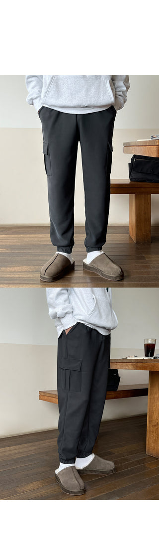 Daily Firm Fur-Lined Jogger Pants
